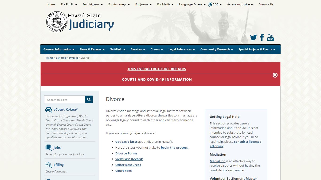 Judiciary | Divorce